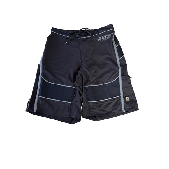Jetpilot Men's Black Amphibian Hybrid Boardshorts Size 30 - Picture 1 of 11
